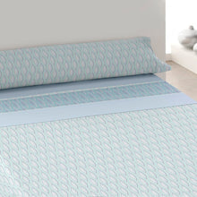 Cargar imagen en el visor de la galería, Juego Sábanas de Verano y Entretiempo 50% Algodón y 50% poliéster- Dali Azul