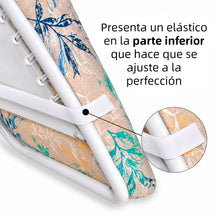 Cargar imagen en el visor de la galería, Cojín Tumbona Colchón 180x55x6cm . Ideal para Jardín, Piscina, Terraza- Hojas Mix