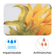 Cargar imagen en el visor de la galería, Mantel Antimanchas, Rectangular, Resistente, Impermeable- Girasoles