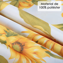 Cargar imagen en el visor de la galería, Mantel Antimanchas, Rectangular, Resistente, Impermeable- Girasoles