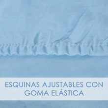 Cargar imagen en el visor de la galería, Juego Sábanas de Verano y Entretiempo 50% Algodón y 50% poliéster- Dali Azul