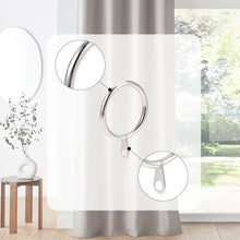 Cargar imagen en el visor de la galería, Anillas de Cortina de Metal de 32mm Diámetro Interno- Plata