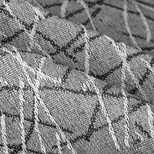 Cargar imagen en el visor de la galería, Colcha Plaid Multiusos, Jarapas para Sofá- Rayas Gris Oscuro