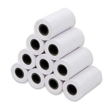 Cargar imagen en el visor de la galería, Rollos de Papel Térmico de 57x35x12mm sin Bisphenol-A para todos los TPV, Datafonos- 10 rollos