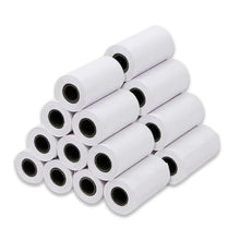 Cargar imagen en el visor de la galería, Rollos de Papel Térmico de 57x35x12mm sin Bisphenol-A para todos los TPV, Datafonos- 20 rollos