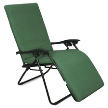 Cargar imagen en el visor de la galería, Cojín Tumbona Colchón 180x55x6cm . Ideal para Jardín, Piscina, Terraza- Verde