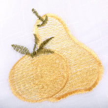 Cargar imagen en el visor de la galería, Cortinas de Cocina 140x140cm Translucidas 2 pc- Pera