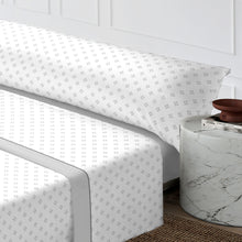 Cargar imagen en el visor de la galería, Juego Sábanas de Verano y Entretiempo 50% Algodón y 50% poliéster- Gris