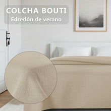 Cargar imagen en el visor de la galería, Colcha Bouti Rombos para Verano y Primavera- Camel