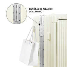 Cargar imagen en el visor de la galería, Maleta de Cabina con Neceser de Policarbonato y ABS con USB- Hueso