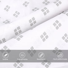 Cargar imagen en el visor de la galería, Juego Sábanas de Verano y Entretiempo 50% Algodón y 50% poliéster- Gris