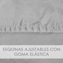 Cargar imagen en el visor de la galería, Juego Sábanas de Verano y Entretiempo 50% Algodón y 50% poliéster- Ondas Lila