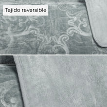 Cargar imagen en el visor de la galería, Manta Gruesa Reversible 180x230 cm para Sofá o Cama- Gris