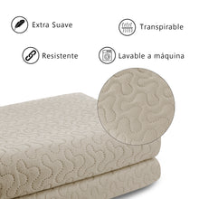 Cargar imagen en el visor de la galería, Colcha Bouti Rombos para Verano y Primavera- Camel