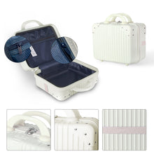 Cargar imagen en el visor de la galería, Maleta de Cabina con Neceser de Policarbonato y ABS con USB- Hueso