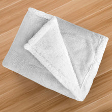 Cargar imagen en el visor de la galería, Manta Borreguito Sherpa Reversible 220x240 Extra Suave- Gris