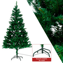 Cargar imagen en el visor de la galería, Árbol de Navidad Artificial Verde, Altura de 120/150/180/210/240cm, Árbol de PVC Ignifugo