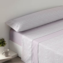 Cargar imagen en el visor de la galería, Juego de sábanas de 3 Piezas Invierno- Ondas Maquillaje