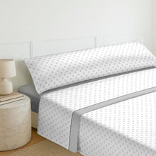 Cargar imagen en el visor de la galería, Juego Sábanas de Verano y Entretiempo 50% Algodón y 50% poliéster- Gris