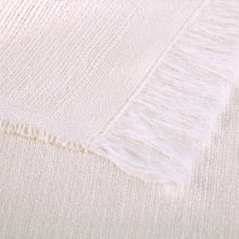 Cargar imagen en el visor de la galería, Colcha Plaid Multiusos, Jarapas para Sofá- Liso Hueso