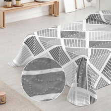 Cargar imagen en el visor de la galería, Colcha Bouti Rombos para Verano y Primavera- Rombos Gris