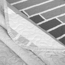 Cargar imagen en el visor de la galería, Colcha Bouti Rombos para Verano y Primavera- Rombos Gris