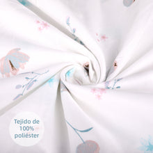 Cargar imagen en el visor de la galería, Juego Sábanas Estampadas de Verano y Entretiempo 100% Poliéster- Flores