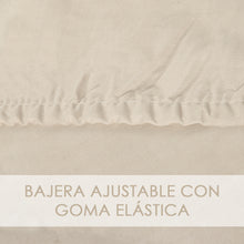 Cargar imagen en el visor de la galería, Juego Sábanas de Verano y Entretiempo 50% Algodón y 50% poliéster- Arena