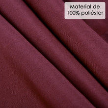 Cargar imagen en el visor de la galería, Mantel Antimanchas, Rectangular, Resistente, Impermeable- Granate