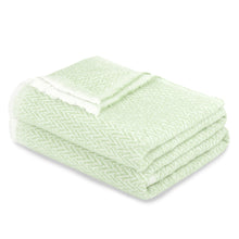 Cargar imagen en el visor de la galería, Manta o Colcha 4 Estaciones de Algodón- Verde