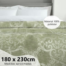 Cargar imagen en el visor de la galería, Manta Gruesa Reversible 180x230 cm para Sofá o Cama- Khaki