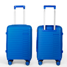 Cargar imagen en el visor de la galería, Juego de 2 Maletas de Viaje Cabina y Mediana- Azul