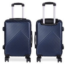 Cargar imagen en el visor de la galería, Maleta de Viaje Cabina, Mediana, Grande, rígida 100% de Polipropileno y ABS- Marino