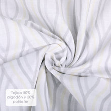 Cargar imagen en el visor de la galería, Juego Sábanas de Verano y Entretiempo 50% Algodón y 50% poliéster- Dali Gris