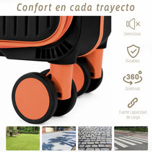 Cargar imagen en el visor de la galería, Maleta de Cabina 54x24x35cm de Polipropileno, Abertura Superior y Cerradura TSA - Negro