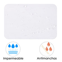 Cargar imagen en el visor de la galería, Mantel Antimanchas, Rectangular, Resistente, Impermeable- Blanco