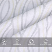 Cargar imagen en el visor de la galería, Juego Sábanas de Verano y Entretiempo 50% Algodón y 50% poliéster- Dali Gris