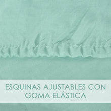 Cargar imagen en el visor de la galería, Juego Sábanas Estampadas de Verano y Entretiempo 100% Poliéster- Rombos