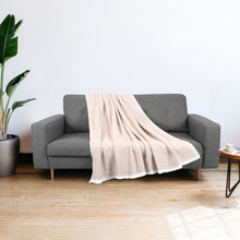 Cargar imagen en el visor de la galería, Manta o Colcha 4 Estaciones de Algodón- Beige