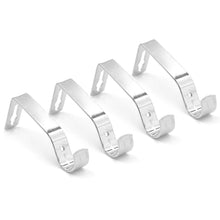 Cargar imagen en el visor de la galería, Soportes de Barra de Cortina para Barra de Ø 16-20mm- Acero Plata