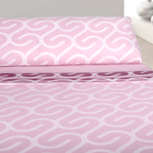Cargar imagen en el visor de la galería, Juego de sábanas de 3 Piezas Invierno- Curvas Rosa