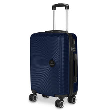 Cargar imagen en el visor de la galería, Maleta Círculos de Viaje Cabina, Mediana, Grande, rígida 100% ABS- Marino