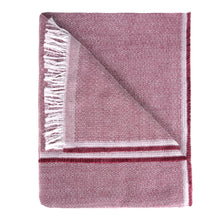 Cargar imagen en el visor de la galería, Colcha Plaid Multiusos, Jarapas para Sofá- Liso Granate