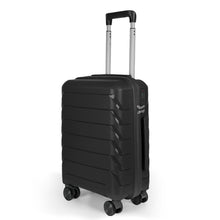 Cargar imagen en el visor de la galería, Maleta de Viaje de Cabina de Polipropileno, Resistente y Ruedas 360º- Negro
