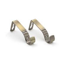 Cargar imagen en el visor de la galería, Soportes de Barra de Cortina para Barra de Ø 16-20mm- Acero Dorado