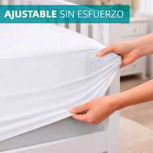 Cargar imagen en el visor de la galería, Protector de Colchón Impermeable y Transpirable para Cuna 60x120cm