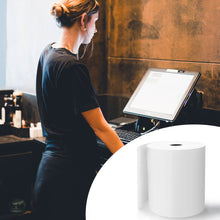 Cargar imagen en el visor de la galería, Rollo de Papel Térmico de 80x80x12mm Sin Bisphenol A para Impresora Térmica- 12 rollos