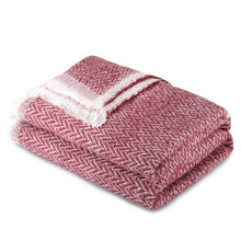 Cargar imagen en el visor de la galería, Manta o Colcha 4 Estaciones de Algodón- Granate