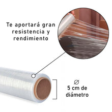Cargar imagen en el visor de la galería, Film Transparente para Embalar, Flexible y Resistente 50cm x 200metros