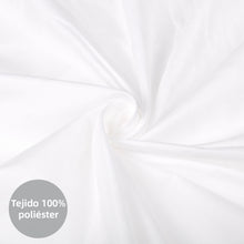Cargar imagen en el visor de la galería, Juego Sábanas Estampadas de Verano y Entretiempo 100% Poliéster- Blanco